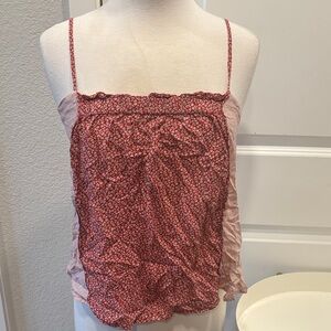 GUC Floreat Floral Camisole in Red and Pink